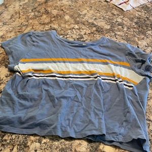 PacSun basics cropped t shirt, like new